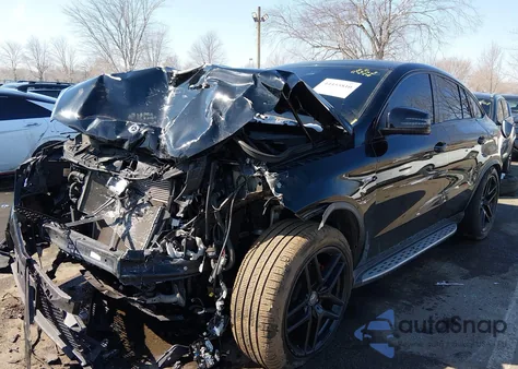 2018 Mercedes-Benz Amg Gle 43 Coupe 4Matic from USA, damaged, VIN 4JGED6EB2JA125337